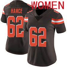 Women Cleveland Browns 62 Blake Hance Nike Brown Game NFL Jerseys